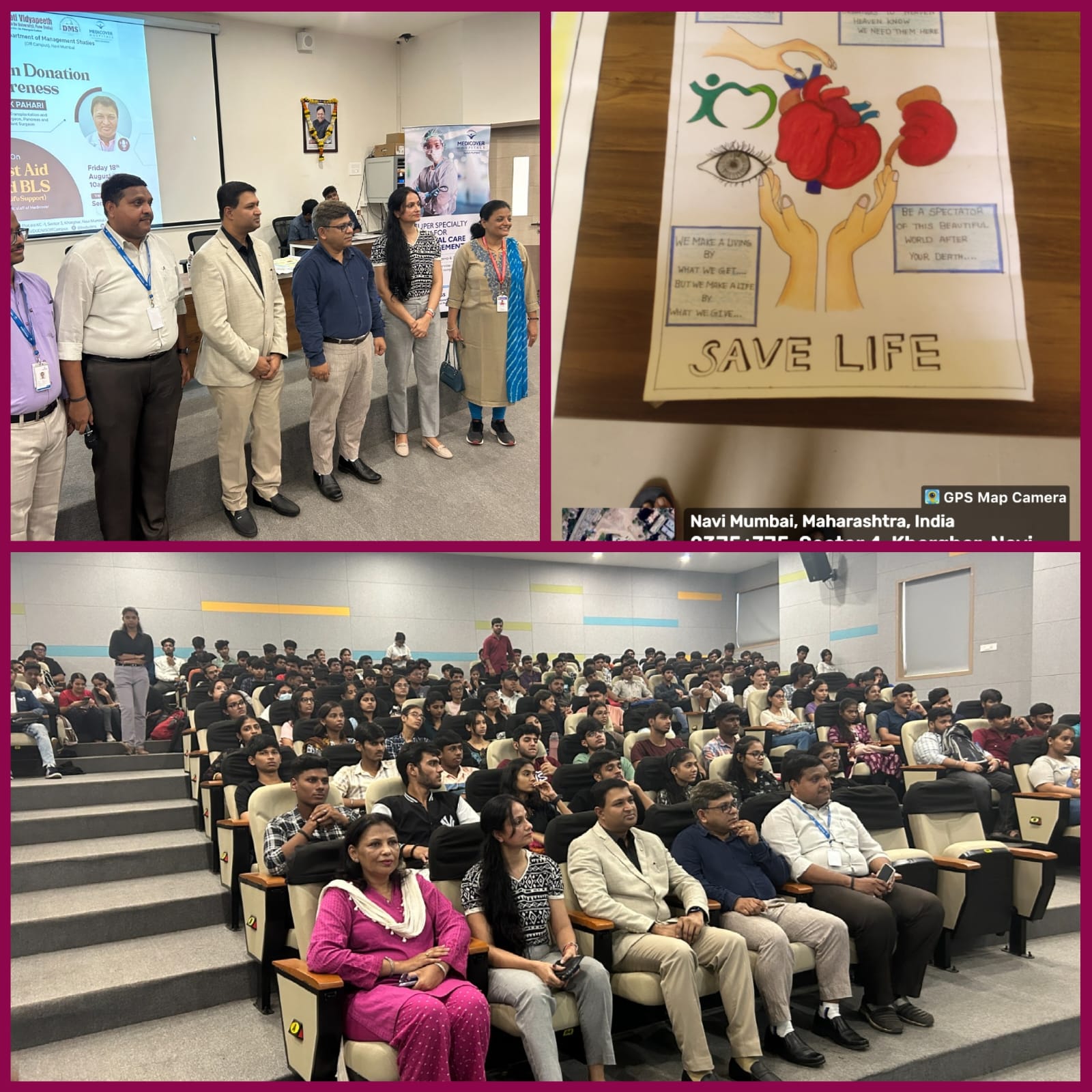 Corporate Resource Cell organised a very informative session on Organ Donation Awareness and Basic Life Support on Friday