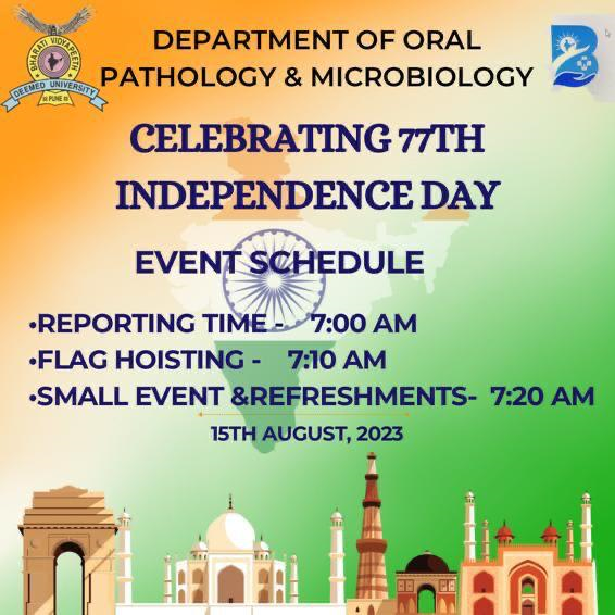 Independence Day on 15th August 2023