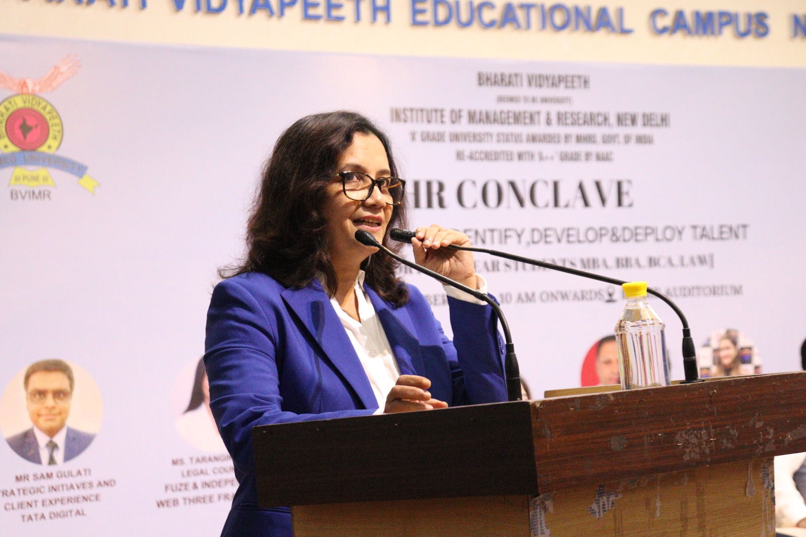 HR CONCLAVE ORGANIZED BY BVIMR, NEW DELHI