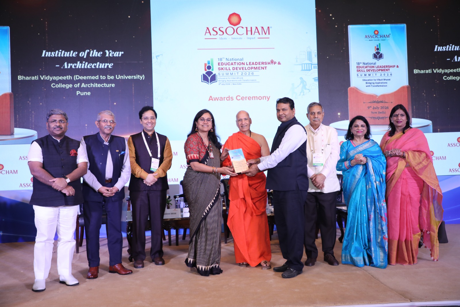 BVDUCOA Receives ASSOCHAM National Excellence in Education Award 2026