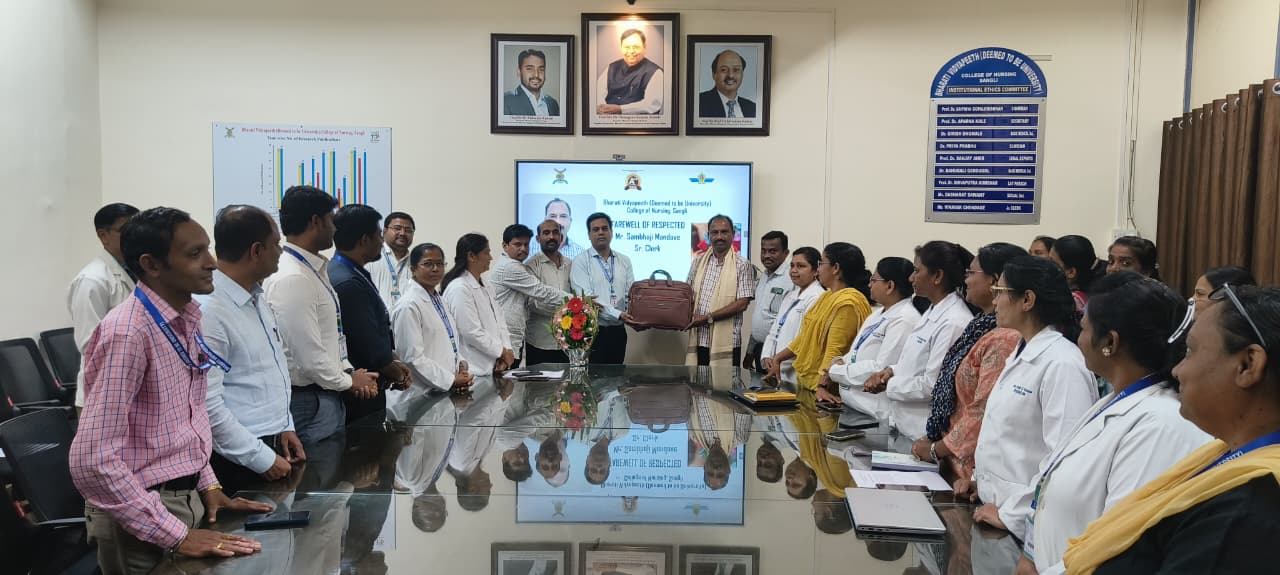  Mr.Shambaji Mandave Farewell