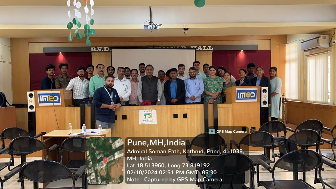 Poster/ Prototype Competition – Inspiring  Entrepreneurship Spirit at Seminar Hall of IMED Pune