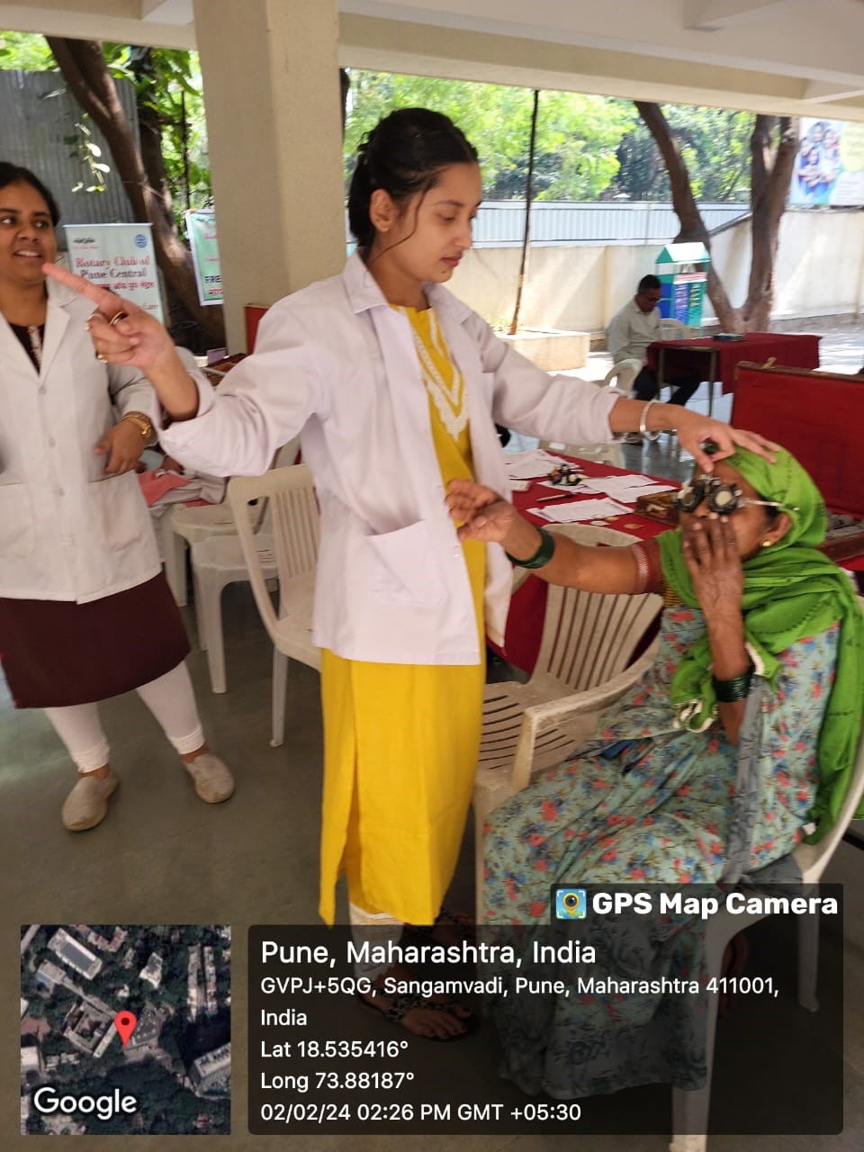 ROTATRY CLUB OF POONA CENTRAL EYE SCREENING CAMP