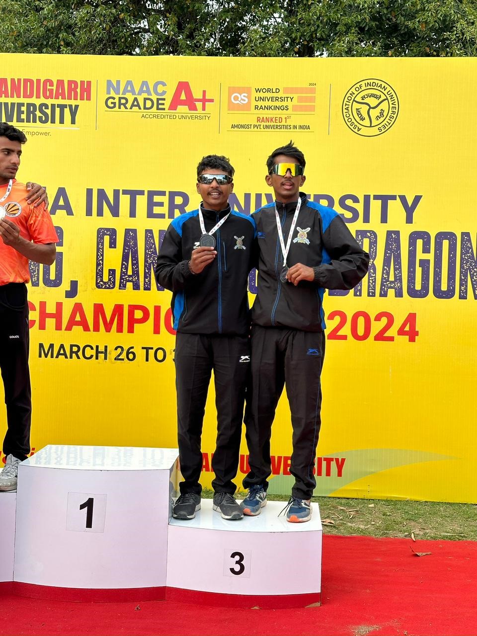 Success at All India Canoeing, Kayaking Competition 