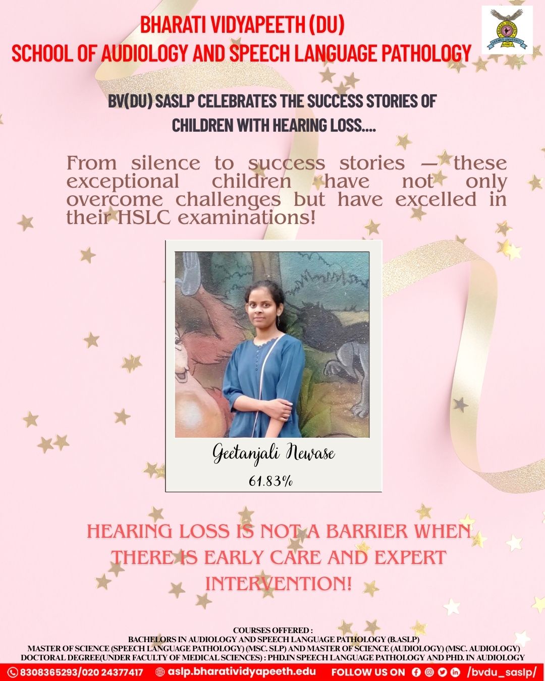 School of Audiology and Speech Language Pathology, Pune 7