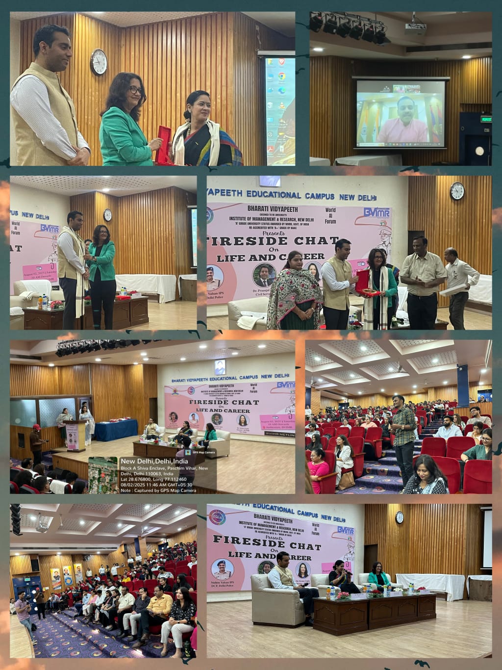 Fireside Chat on Life and Career - BVIMR New Delhi 