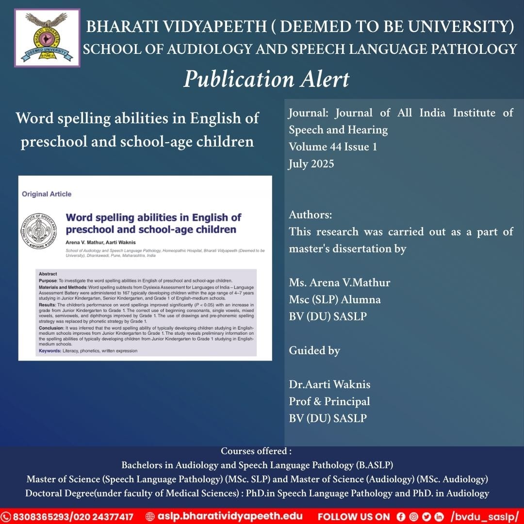 Word spelling abilities in English of preschool and school-age children