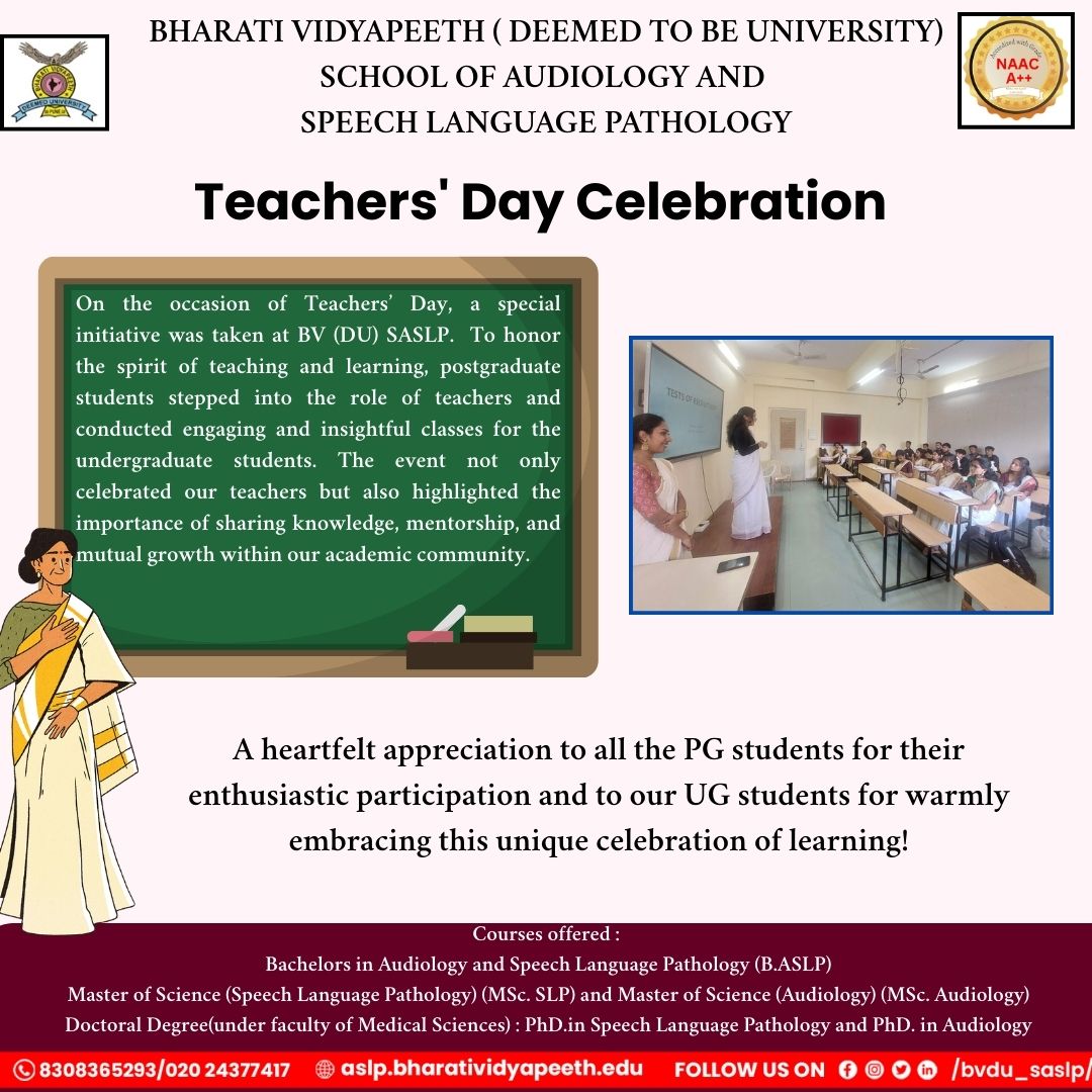 Teachers Day Celebration