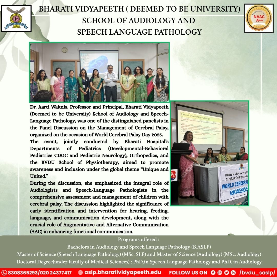 Panel Discussion on Management of Cerebral Palsy