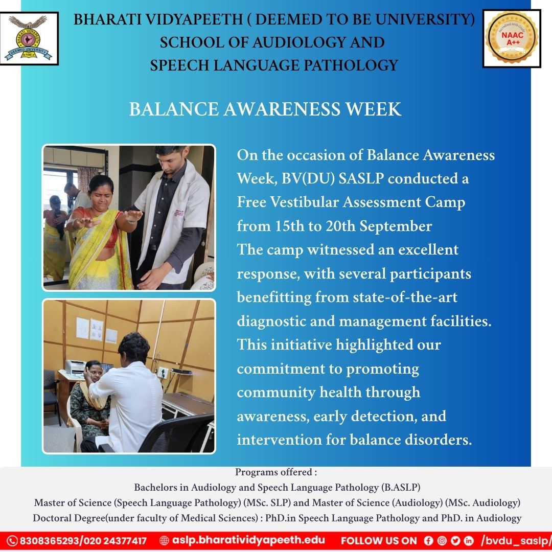 Balance Awarness Day