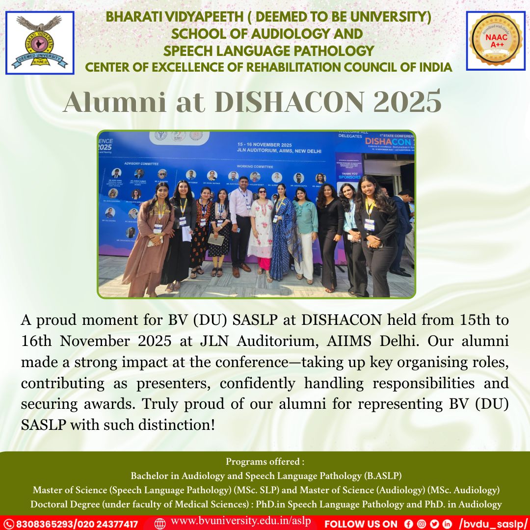 Alumni at DISHACON 2025