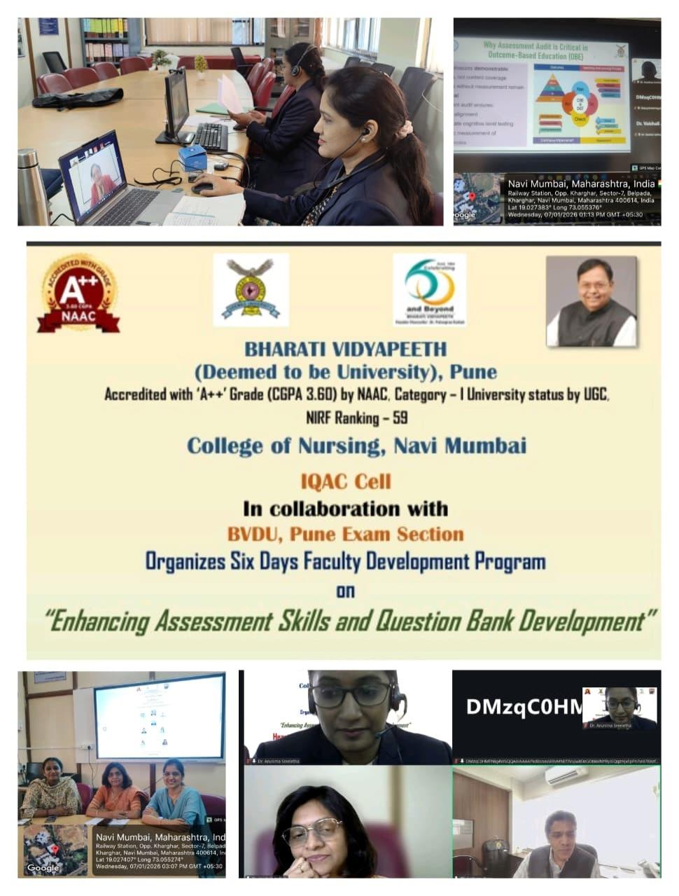 Enhancing Assessment Skills and Question Bank Development