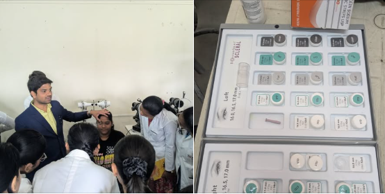 Scleral Lens workshop by Mr. Matam Ravi Kumar