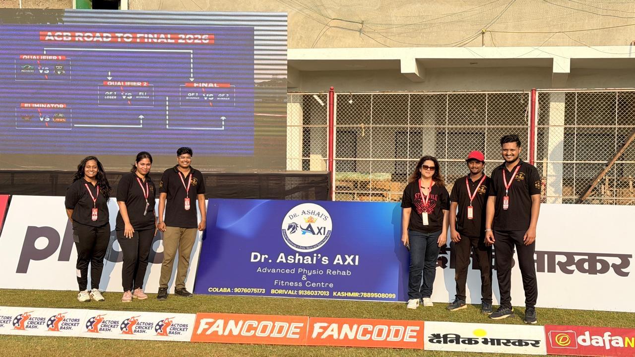 Physiotherapy Services at The Actors Cricket Bash – Session 6, Mumbai