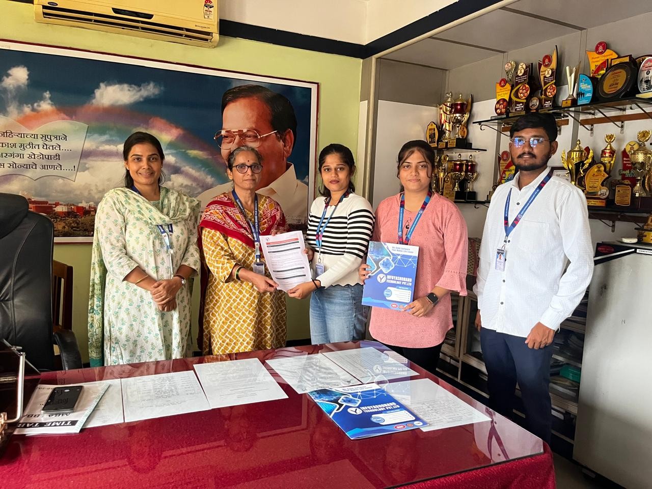 MoU with Infoyashonand Pvt Ltd