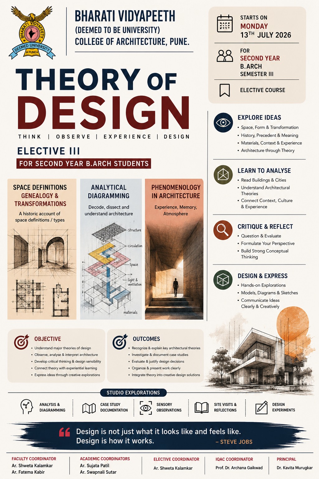 Guest Lecture on Teory of Design