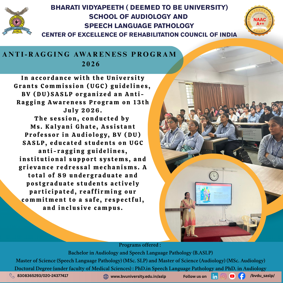 Anti-Ragging Awareness Program 2026 