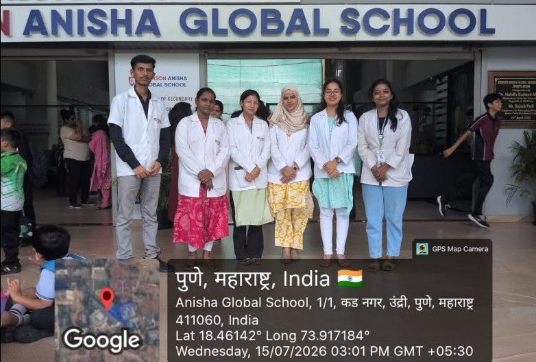 Eye screening camp at Crimson Anisha Global School, Mohammed Wadi, Pune