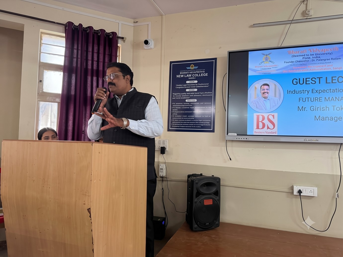 Guest Lecture on Industry Expectations from the Future Managers 