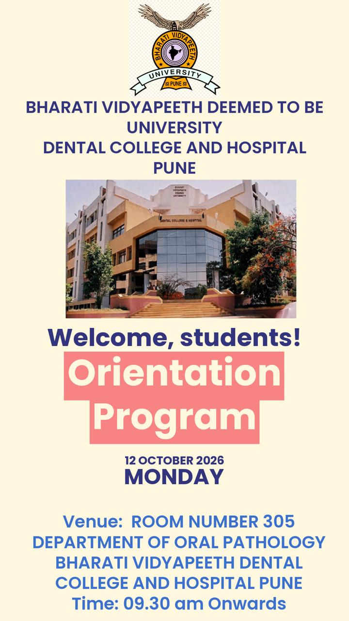 1st BDS Orientation Programme