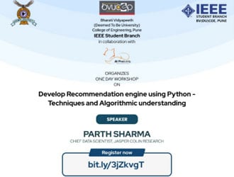 Workshop on Develop Recommendation Engine Using Python 17 July 2021