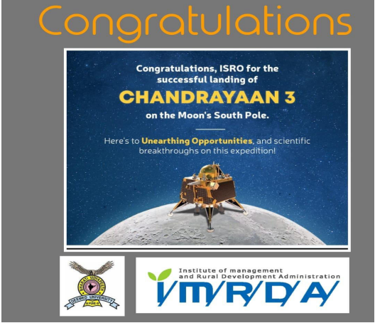 Celebration of Success of Chandrayan 3