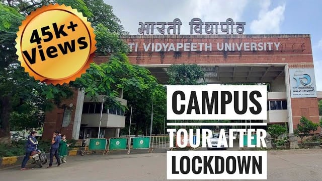 Bharti Vidyapeeth University Pune || Campus Tour & Memories
