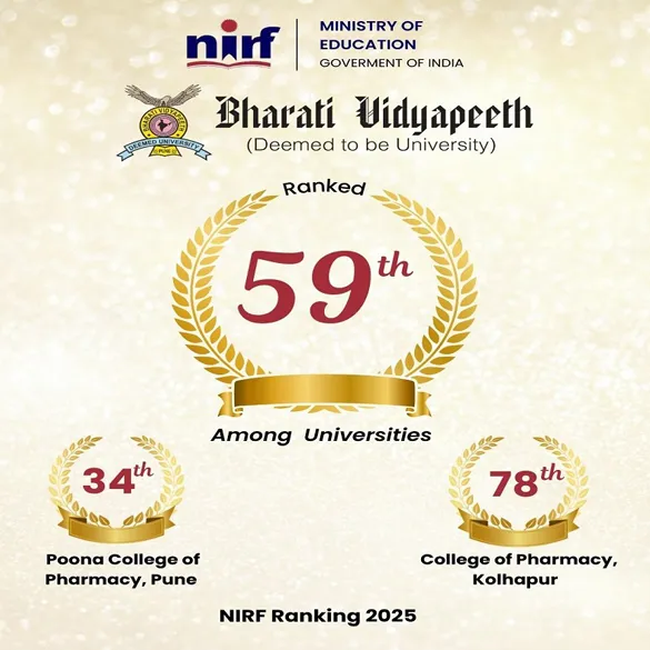 Bharati Vidyapeeth deemed to be university RANKED