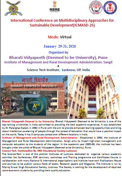 Brochure of International Coneference